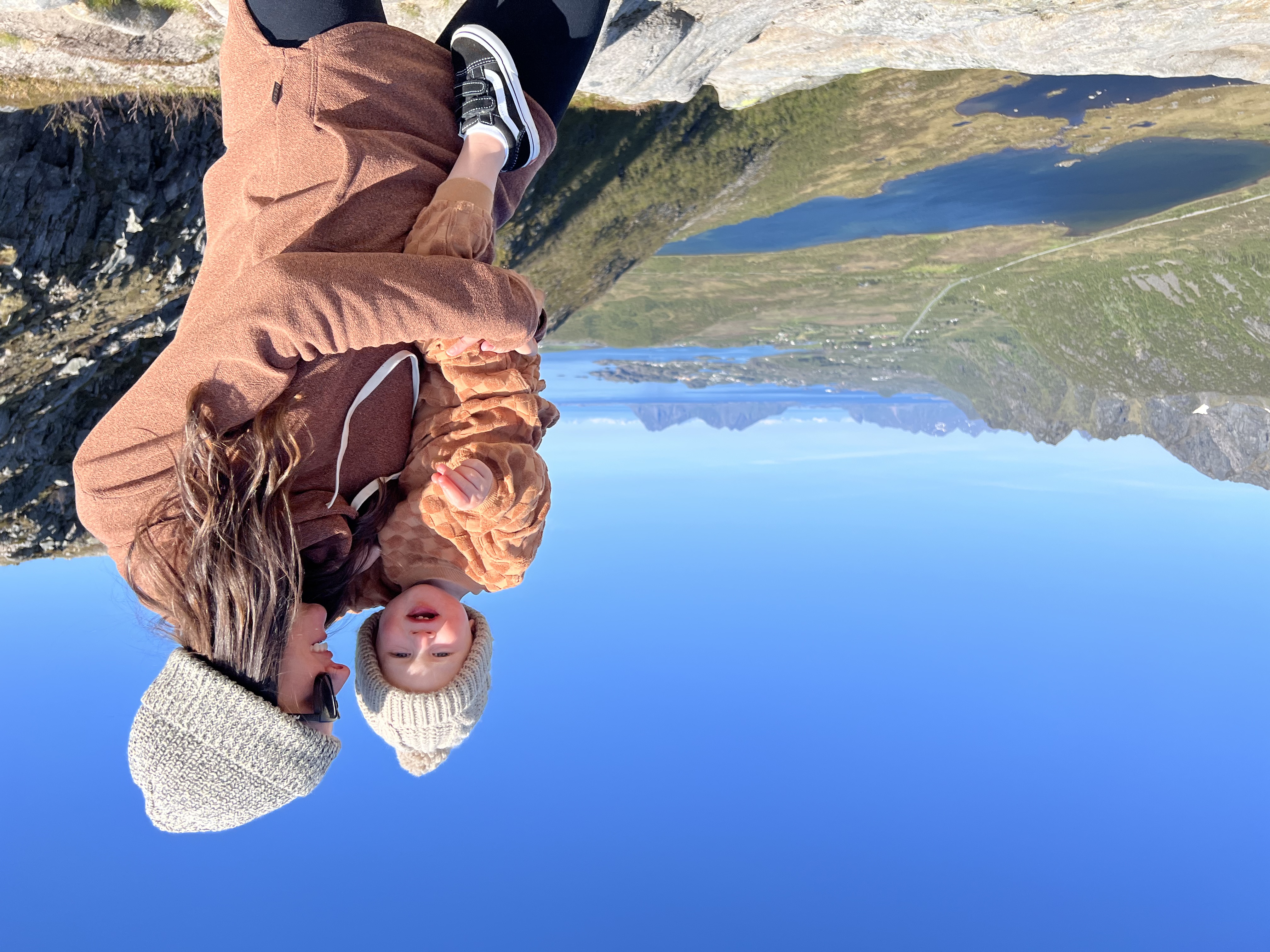 Wife and Wes in Lofoten